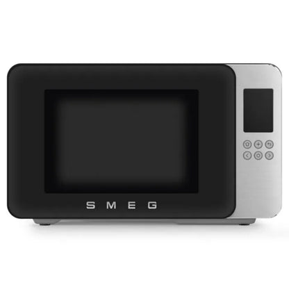 Smeg 29l Microwave With Grill Black - MOC01BLMEU