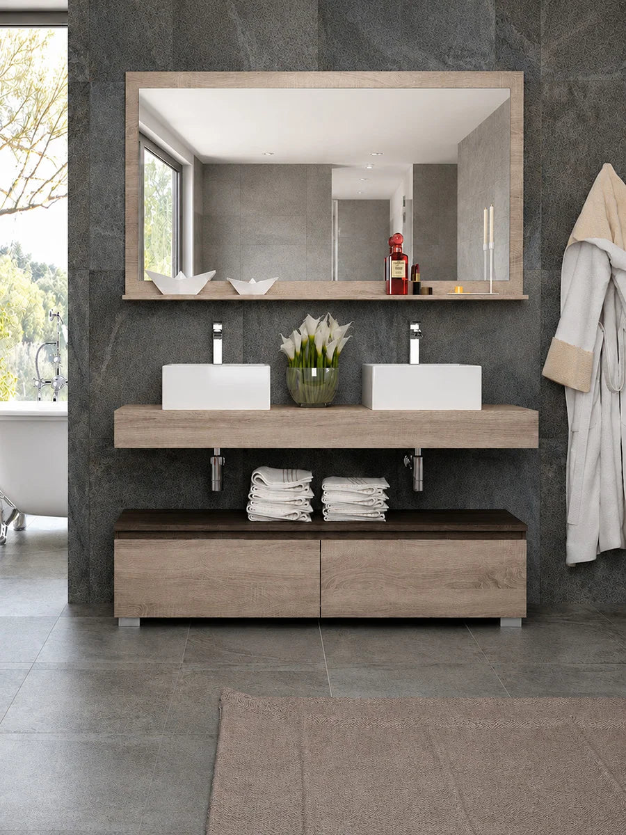 Soria Britannia Bench Floor Cabinet 1600 x 450 x 330mm
