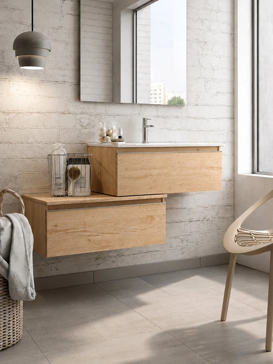 Toscana Bamboo Floating Shelf 795 x 450 x 315mm