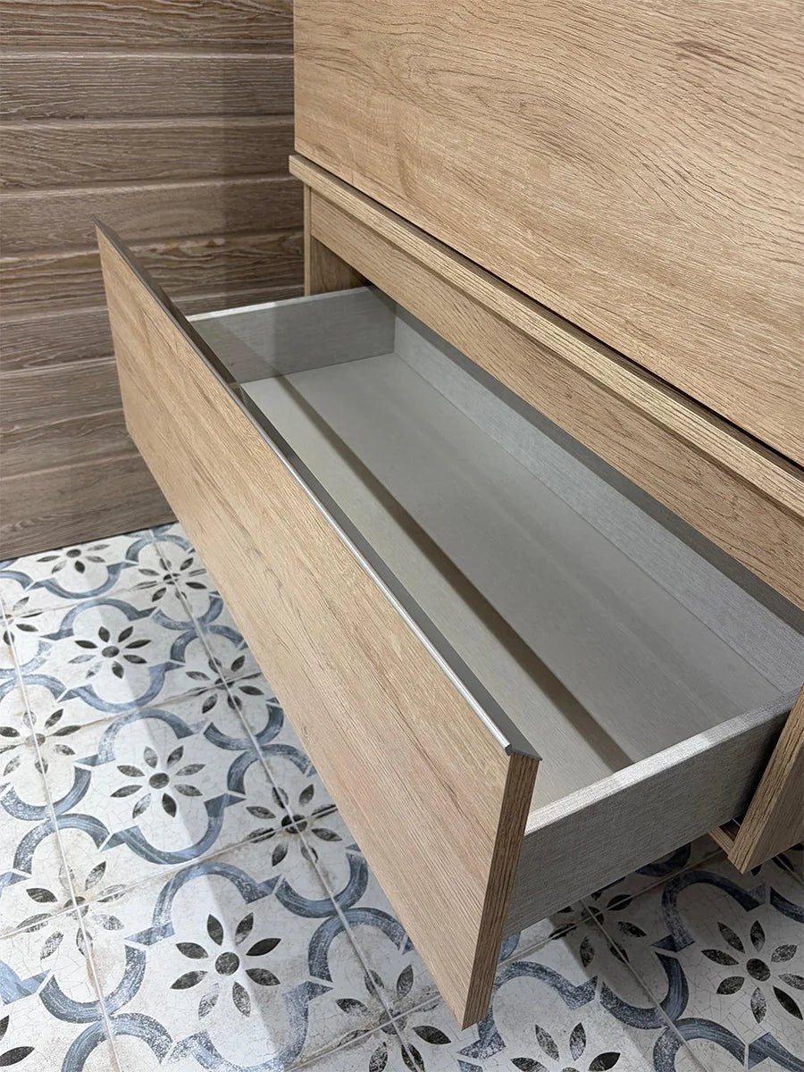 Toscana Bamboo Floating Shelf 795 x 450 x 315mm
