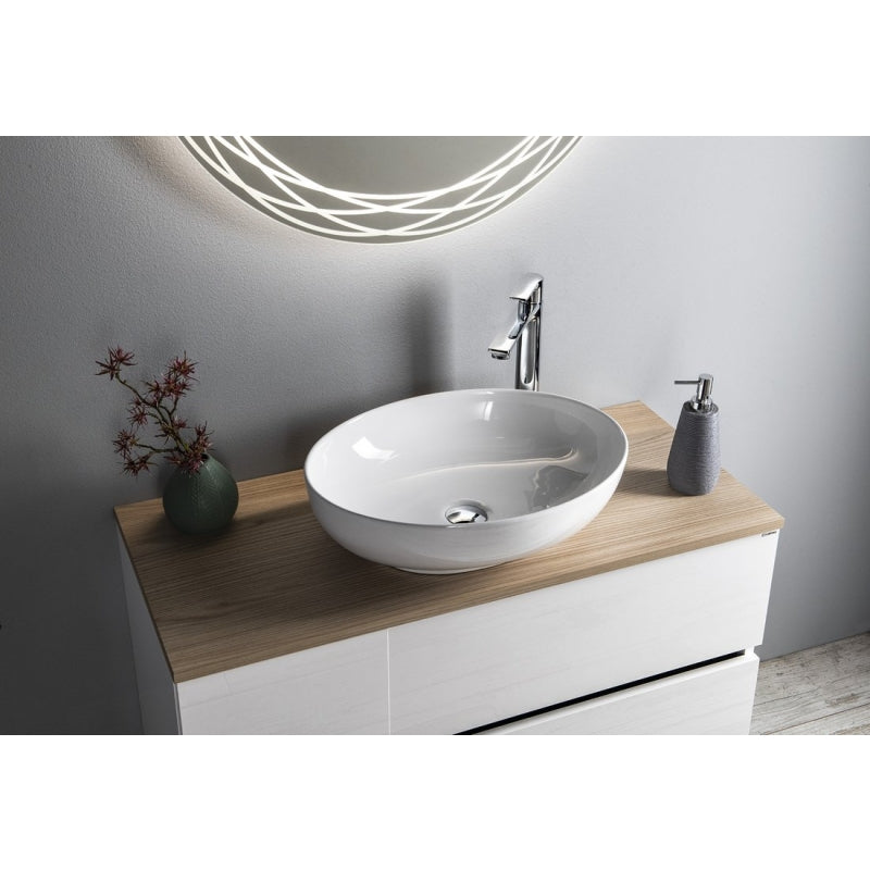 Basin Flavio CT Portland White Oval 520x395mm