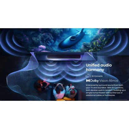 Hisense 100" 4K 144HZ QLED Gaming TV - 100Q7Q