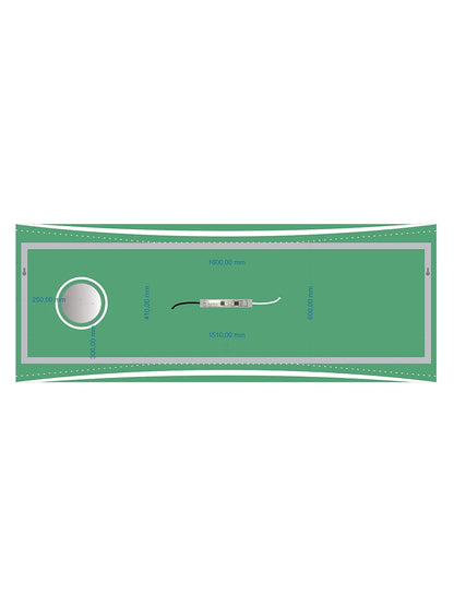 Affirmations Bow Light Touch Sensor LED Mirror 1600 x 600 x 30mm