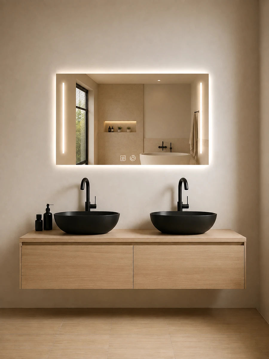 Affirmations Dual Mode LED Mirror 1200 x 700mm