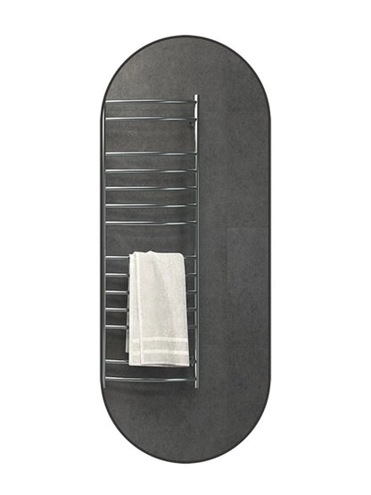 Affirmations Dark Moon Pill shaped Plain Mirror 1500 x 600 x 30mm