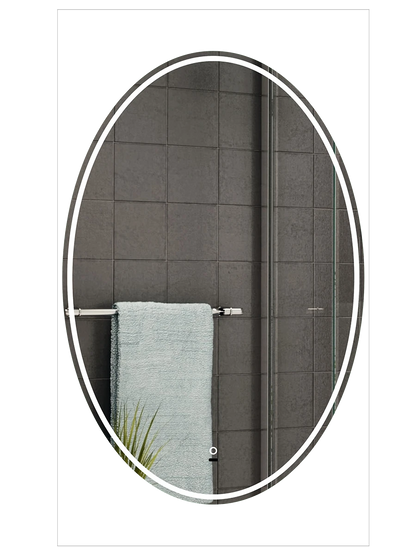 Affirmations Oval Delight LED Mirror 900 x 600 x 30mm