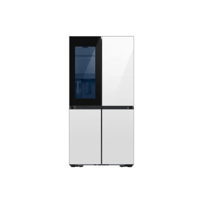 Samsung 704l White Bespoke French Door Fridge With Bespoke See-Thru Door And Beverage Centre - RF71DB975012FA