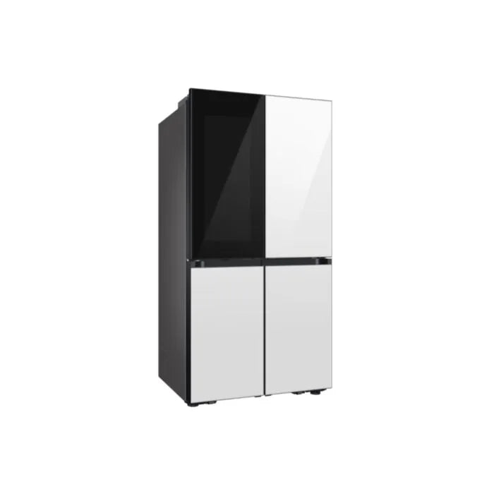 Samsung 704l White Bespoke French Door Fridge With Bespoke See-Thru Door And Beverage Centre - RF71DB975012FA