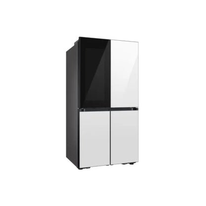 Samsung 704l White Bespoke French Door Fridge With Bespoke See-Thru Door And Beverage Centre - RF71DB975012FA