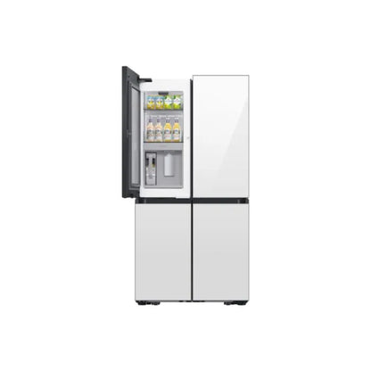 Samsung 704l White Bespoke French Door Fridge With Bespoke See-Thru Door And Beverage Centre - RF71DB975012FA