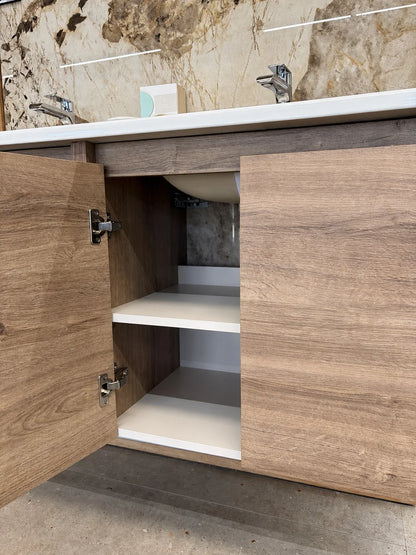 Sansa Piazza Double Vanity Including Basin 1200mm