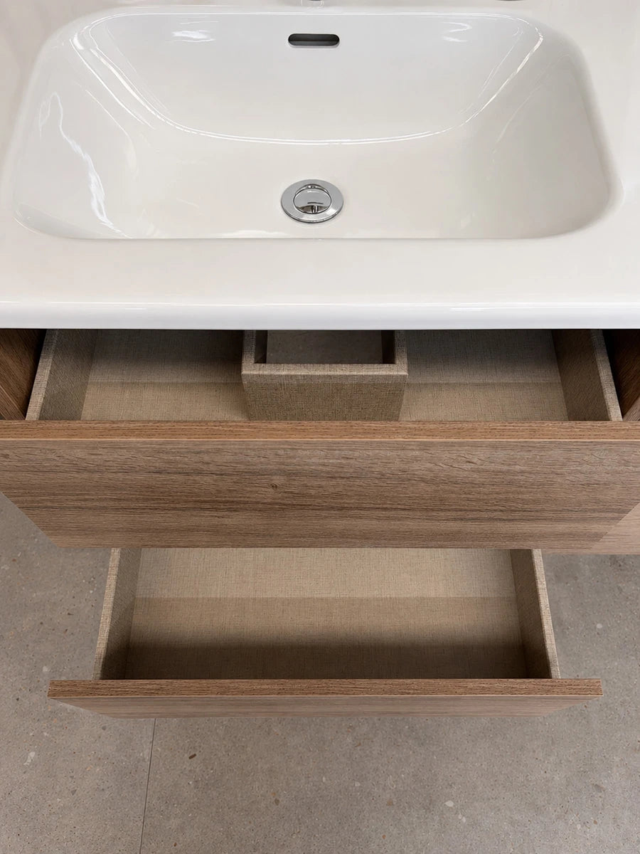 Sansa Piazza Double Vanity Including Basin 1200mm