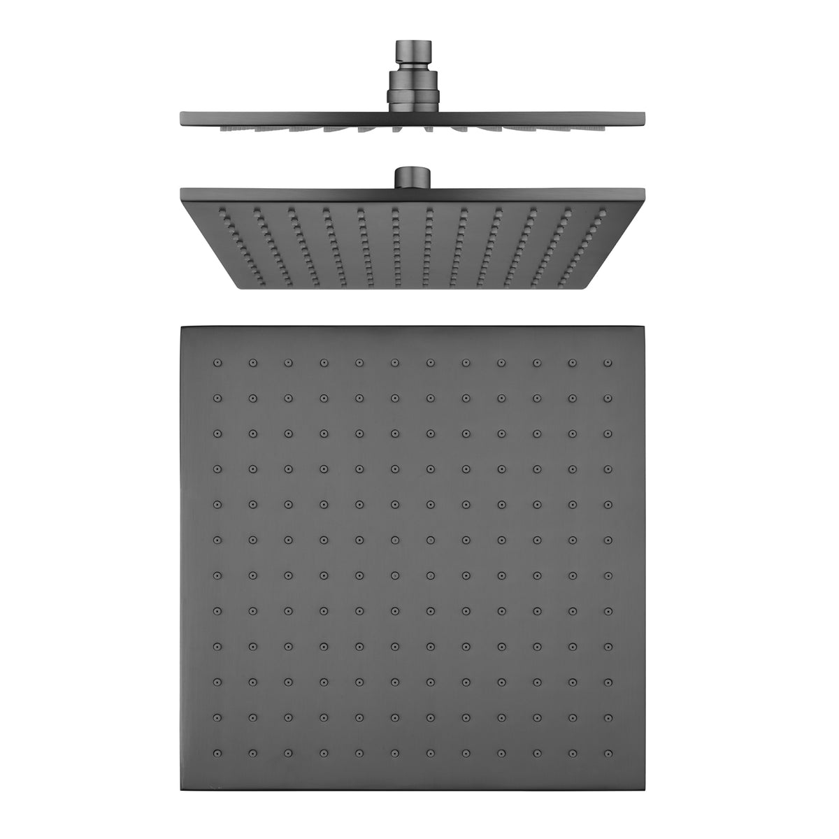 Aquaflo , Flavio Aflo Gunmetal Shower Head Brs 250mm Square