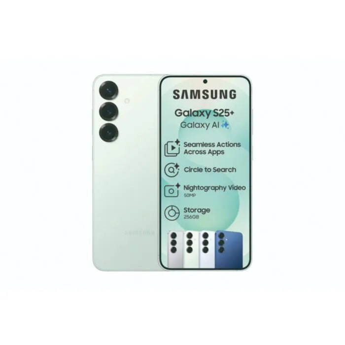 Samsung Galaxy S25+ 256GB Mint - SM-S936BLGIAFA
