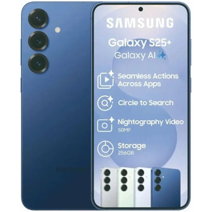 Samsung Galaxy S25+ 256GB Navy - SM-S936BDBIAFA