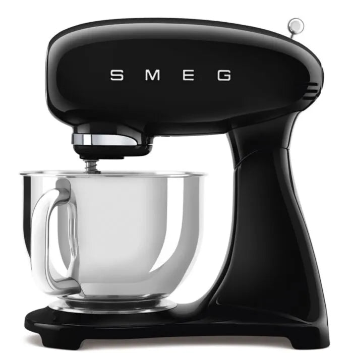 Smeg Black Stand Mixer - SMF03BLEU