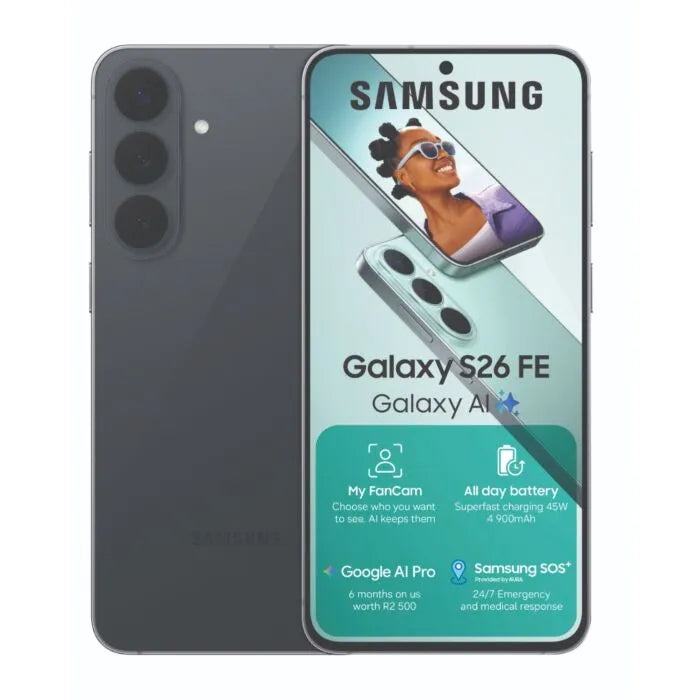 Samsung Galaxy S26FE Graphite 128GB Smartphone - SM-S741BZKUAFA