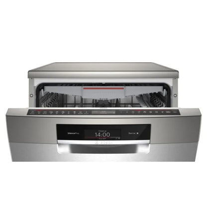 Bosch Series 8 Freestanding Dishwasher 60 cm Silver-inox - SMS8ECI02Z