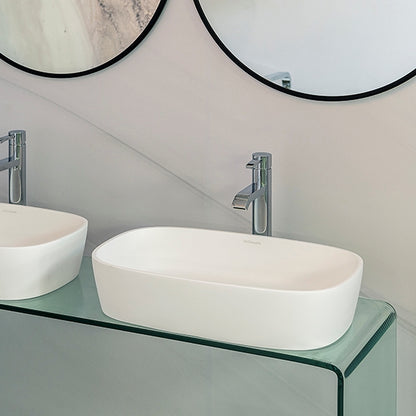 DADOquartz Dado Sovereign Basin Gloss White 560x365mm