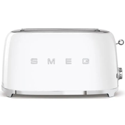 Smeg 4 Slice White Toaster - TSF02WHEU