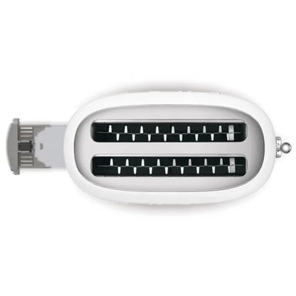 Smeg 4 Slice White Toaster - TSF02WHEU