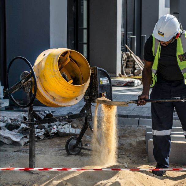 MAC AFRIC 180 Litre Electric Concrete Mixer