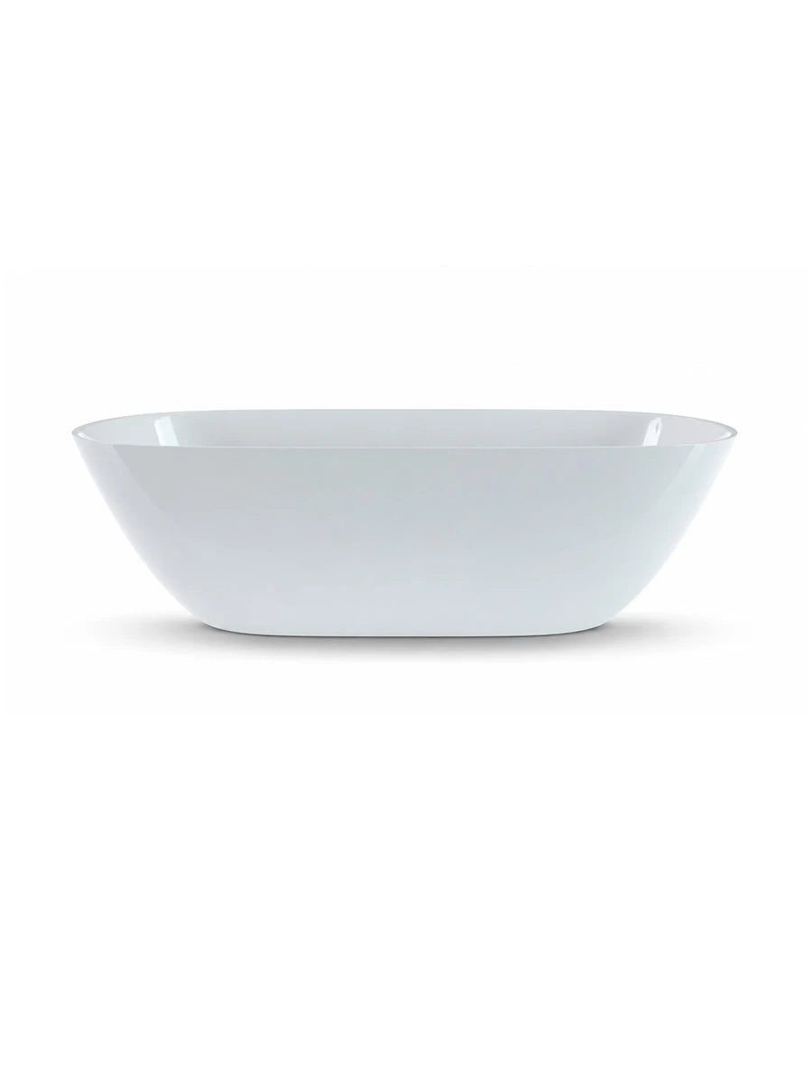 Victoria & Albert Lussari 3 Gloss White Freestanding Bath 1780 x 760 x 550mm