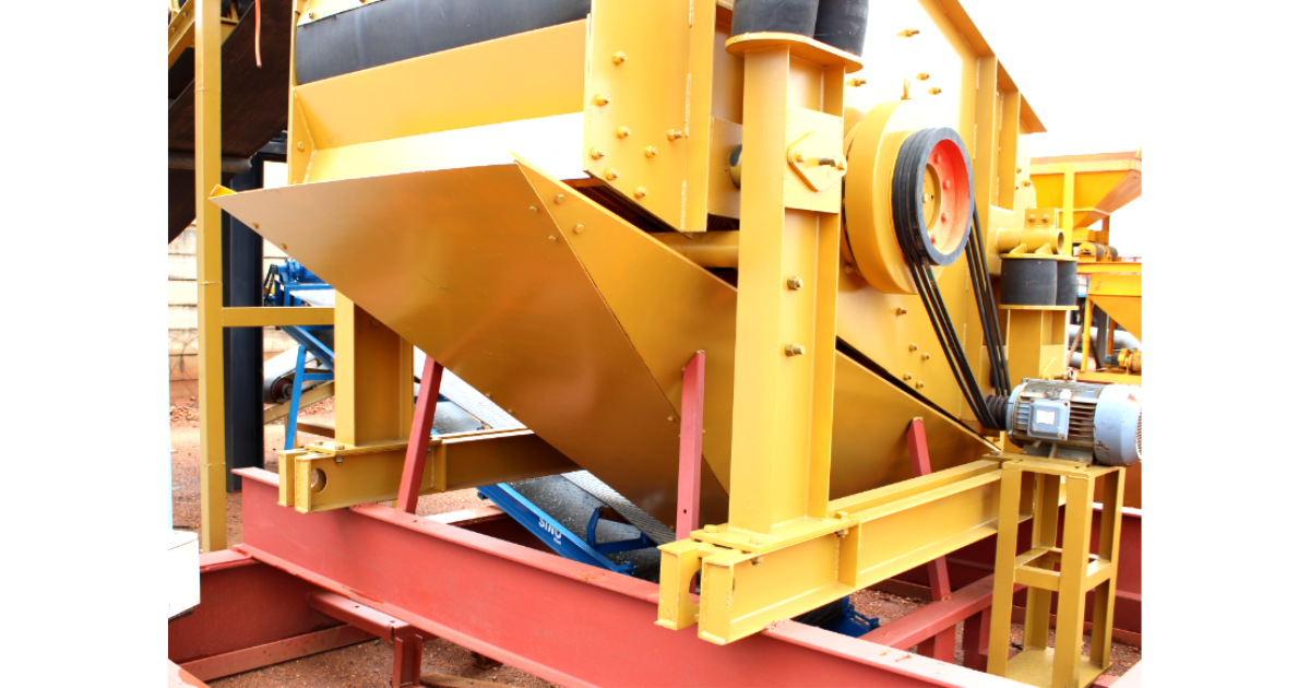 Vibrating Screen Bottom Guide Funnel - 1545mm