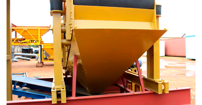 Vibrating Screen Bottom Guide Funnel - 1225mm