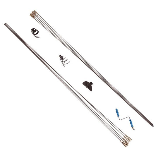 MAC AFRIC DRAINMAN SA Plumbers Drain Rod Set (6 MM) with Rubber Plunger