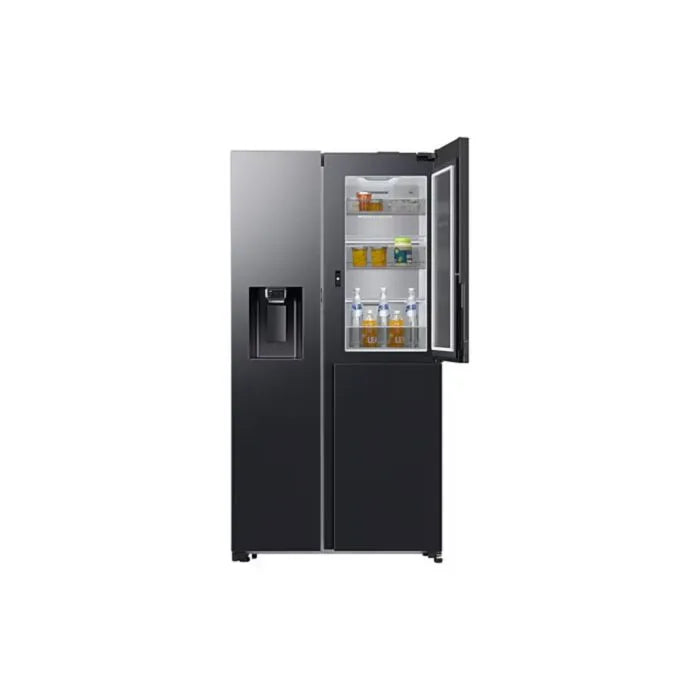 Samsung 609l Black Side By Side Food Showcase Bespoke AI With SmartThings - RS80F64G2FFA