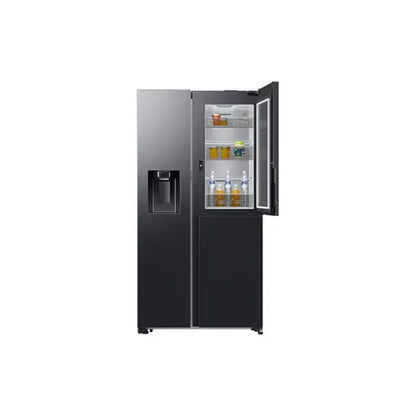 Samsung 609l Black Side By Side Food Showcase Bespoke AI With SmartThings - RS80F64G2FFA