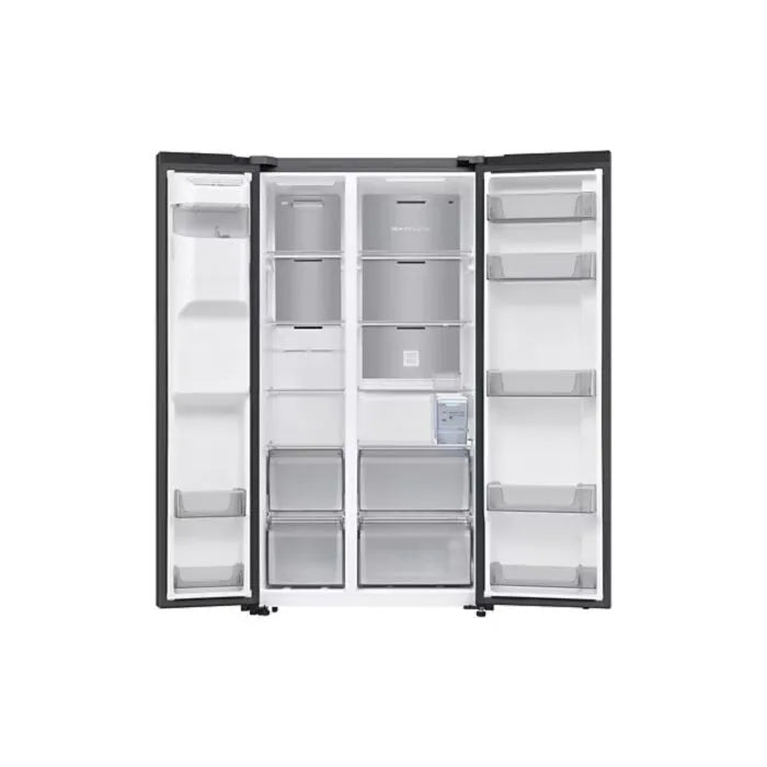 Samsung 617l Black Side By Side Bespoke AI With SmartThings - RS70F65K2FFA