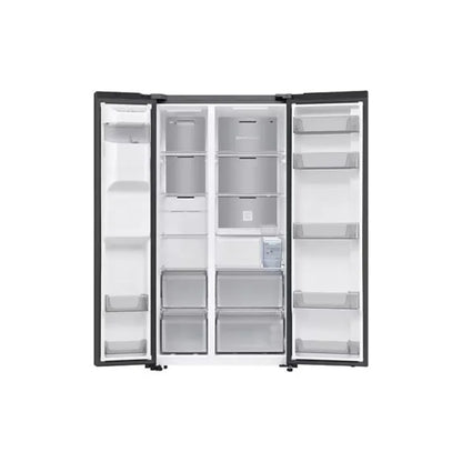 Samsung 617l Black Side By Side Bespoke AI With SmartThings - RS70F65K2FFA