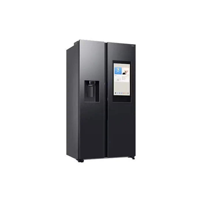 Samsung 594l Black Side By Side Family Hub Bespoke AI With SmartThings - RS90F64A2