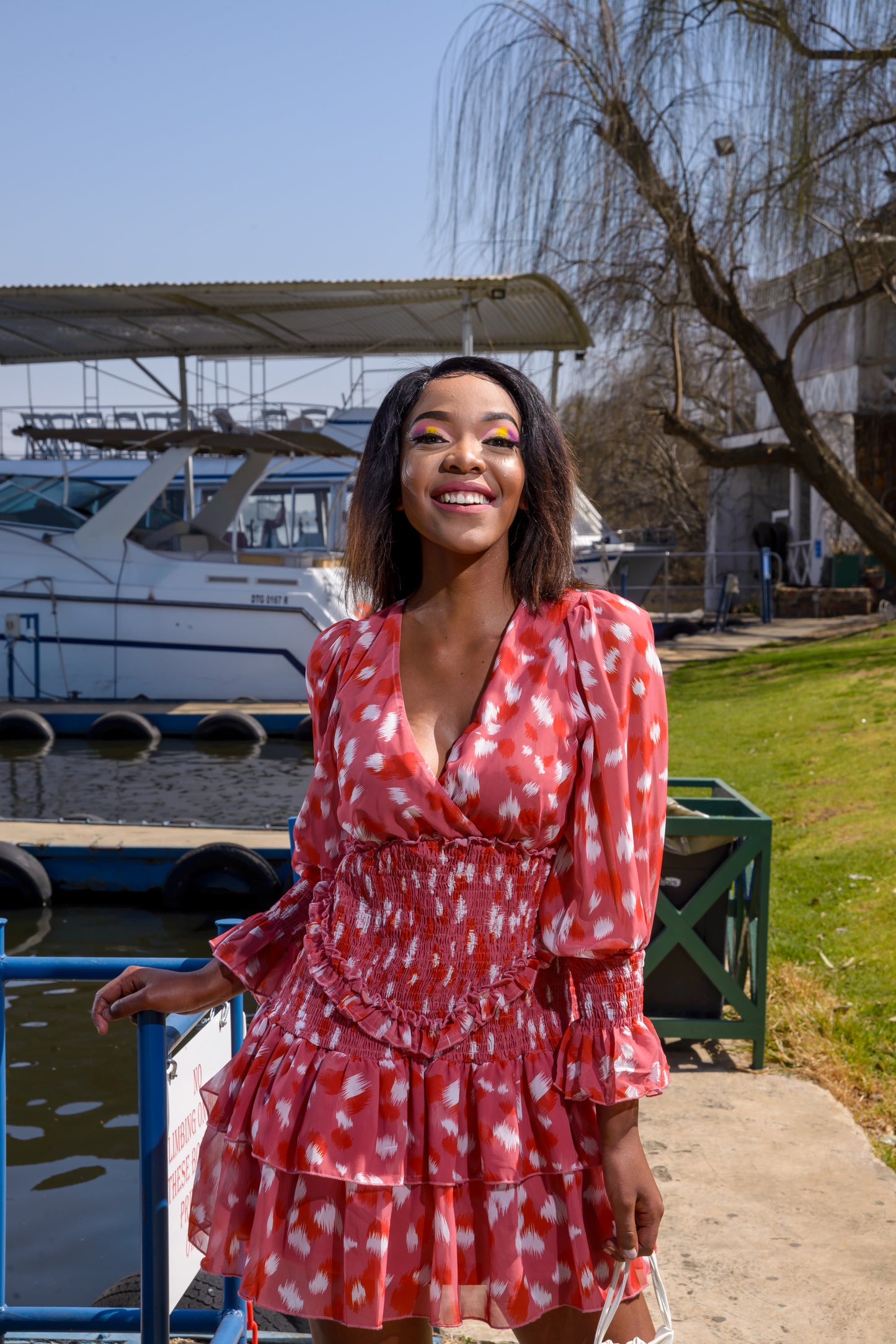 Ladies Dress, Frills and Flounces