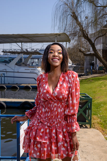 Ladies Dress, Frills and Flounces