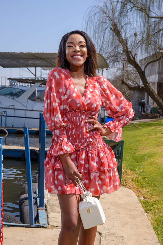 Ladies Dress, Frills and Flounces