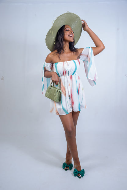 Ladies Off-shoulder Mini Dress