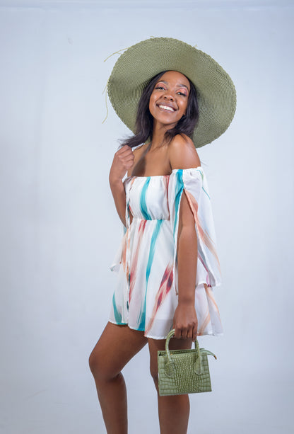 Ladies Off-shoulder Mini Dress