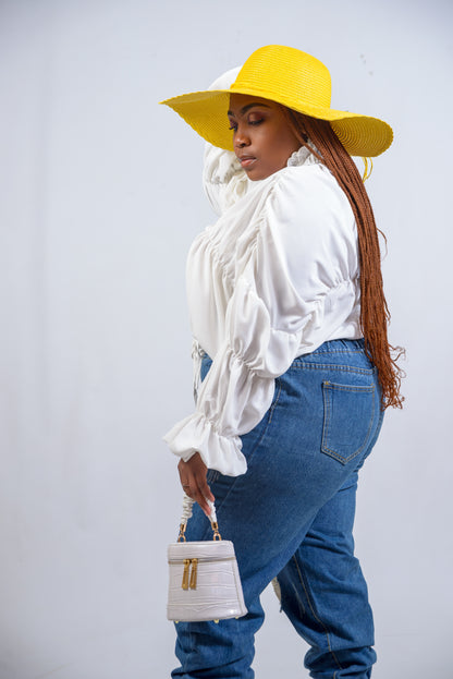 Women's Torn Jogger Jeans