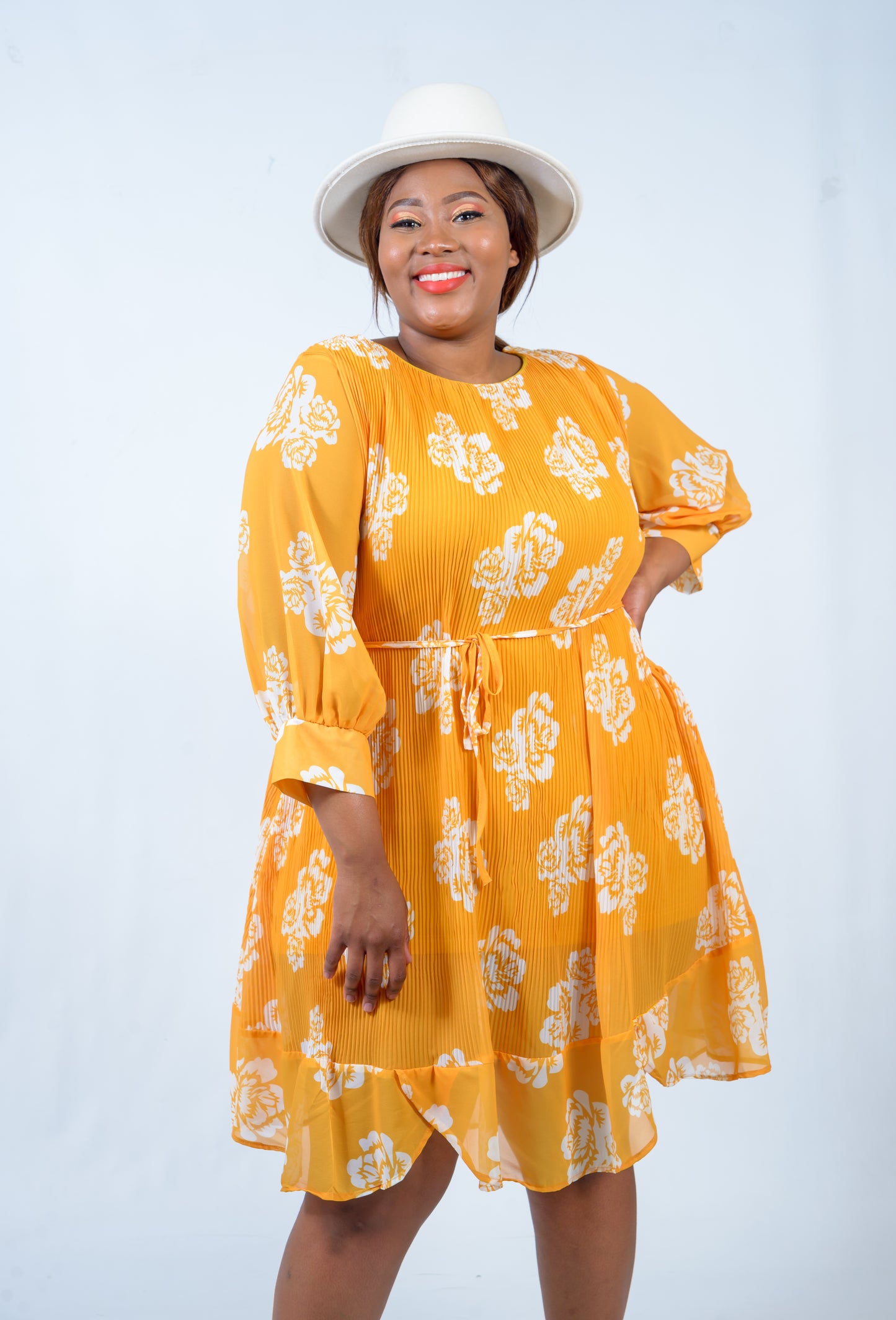 Pleated Summer Dress