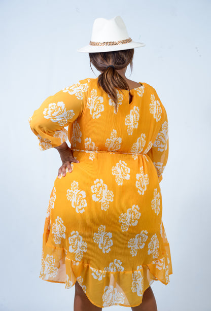 Pleated Summer Dress