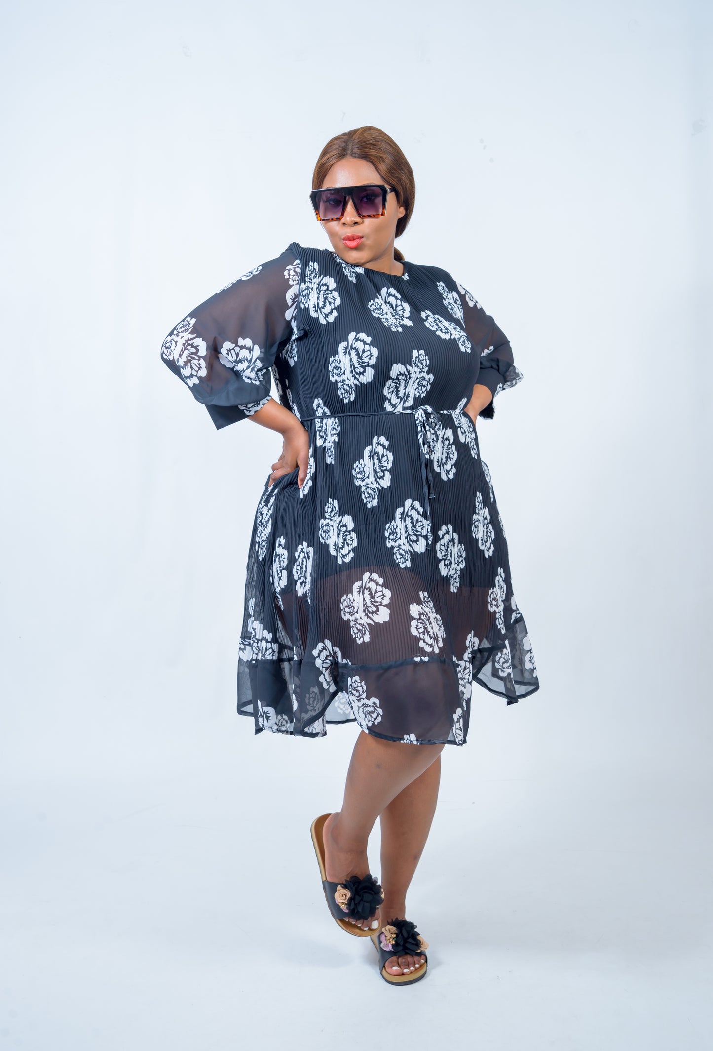 Pleated Summer Dress