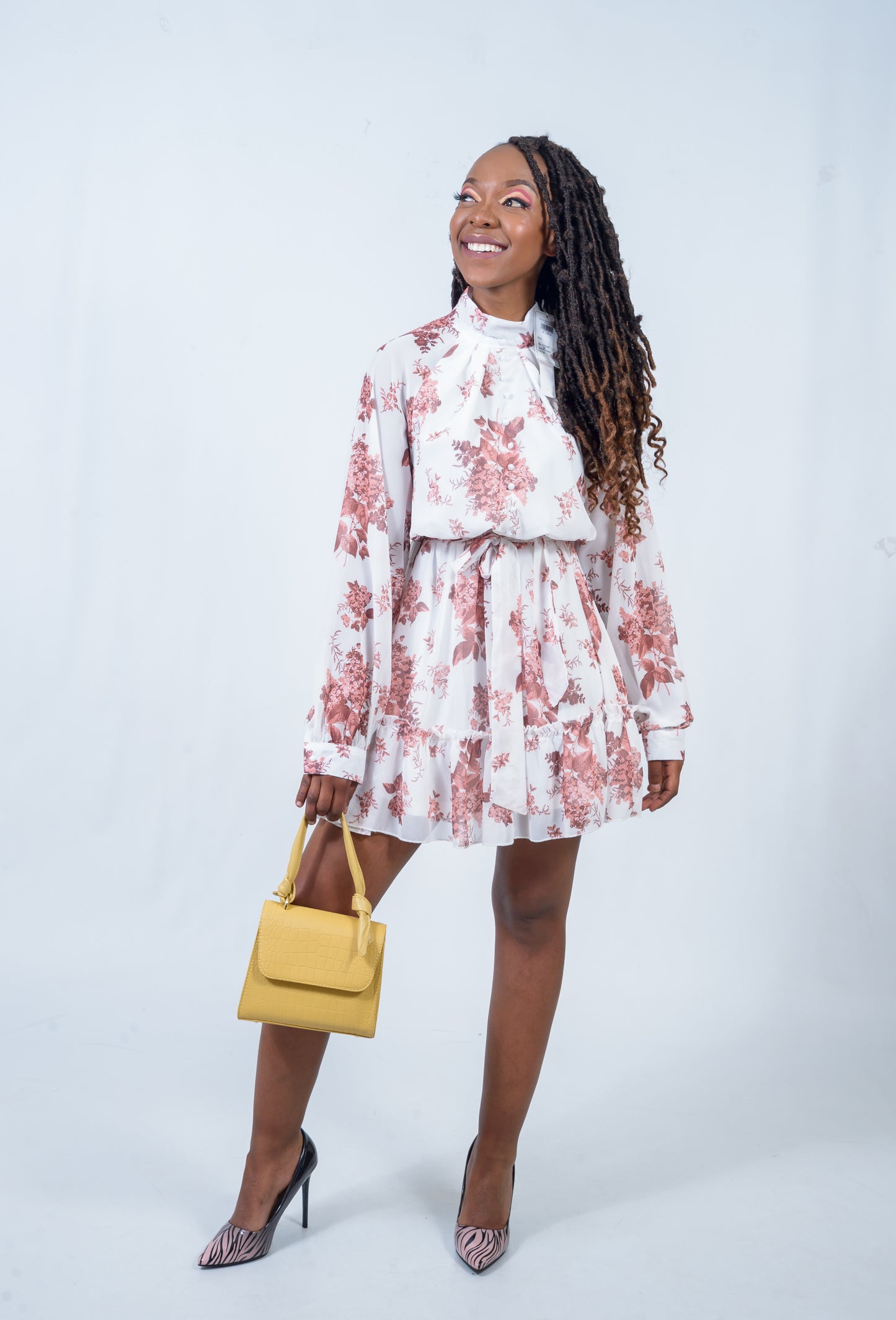 Short High Neck Dress