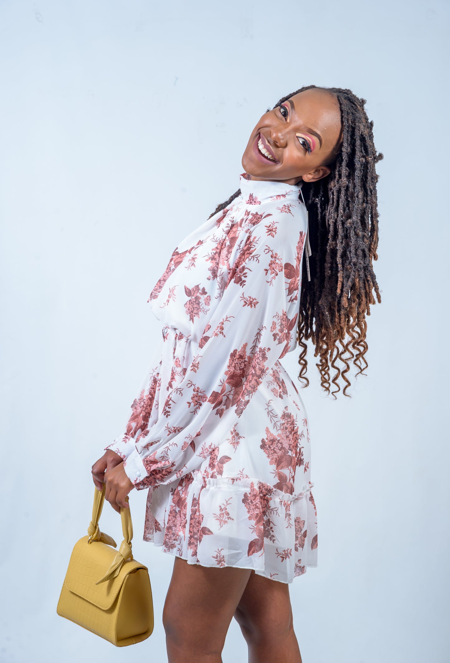 Short High Neck Dress