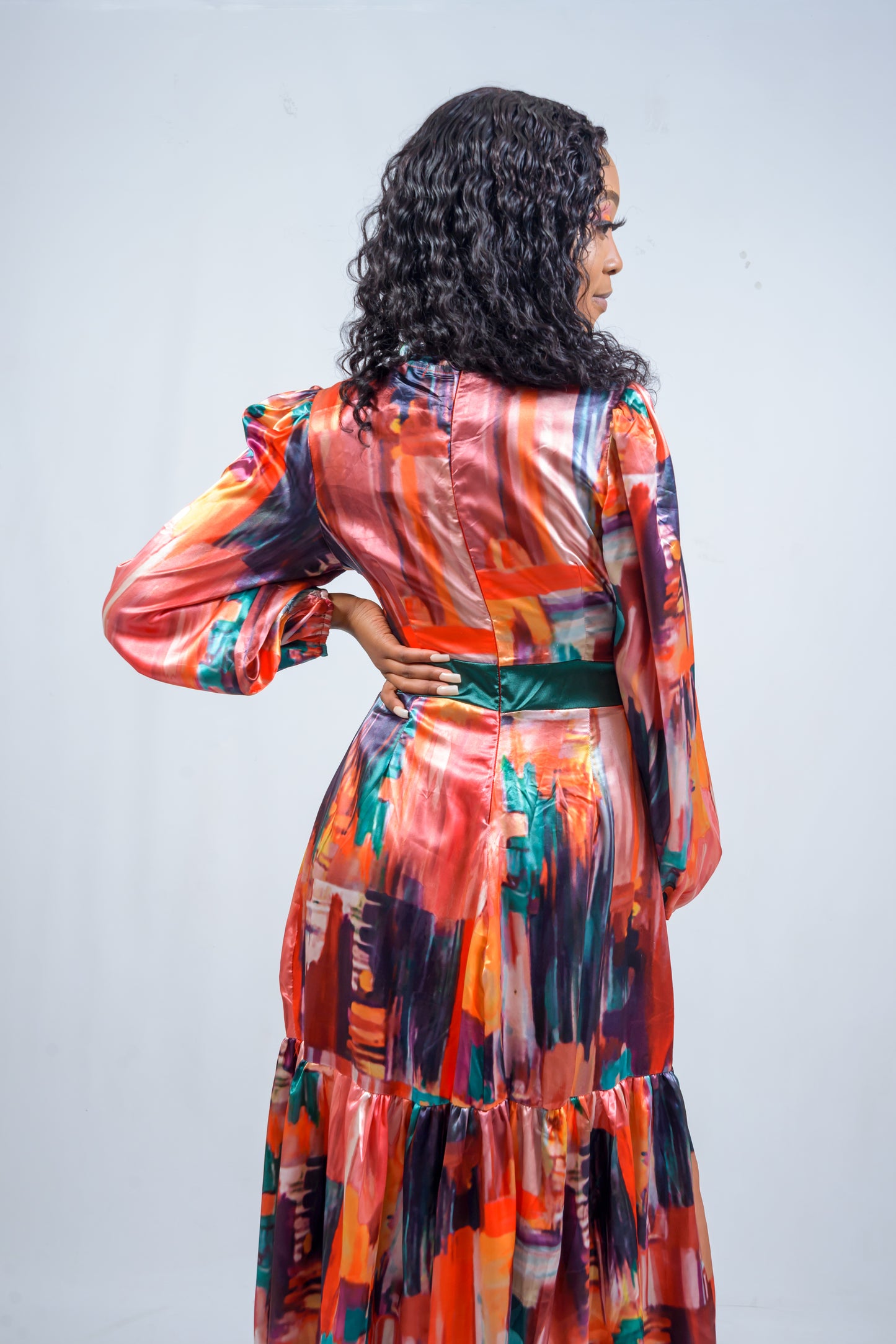 Ladies High Neck Dress