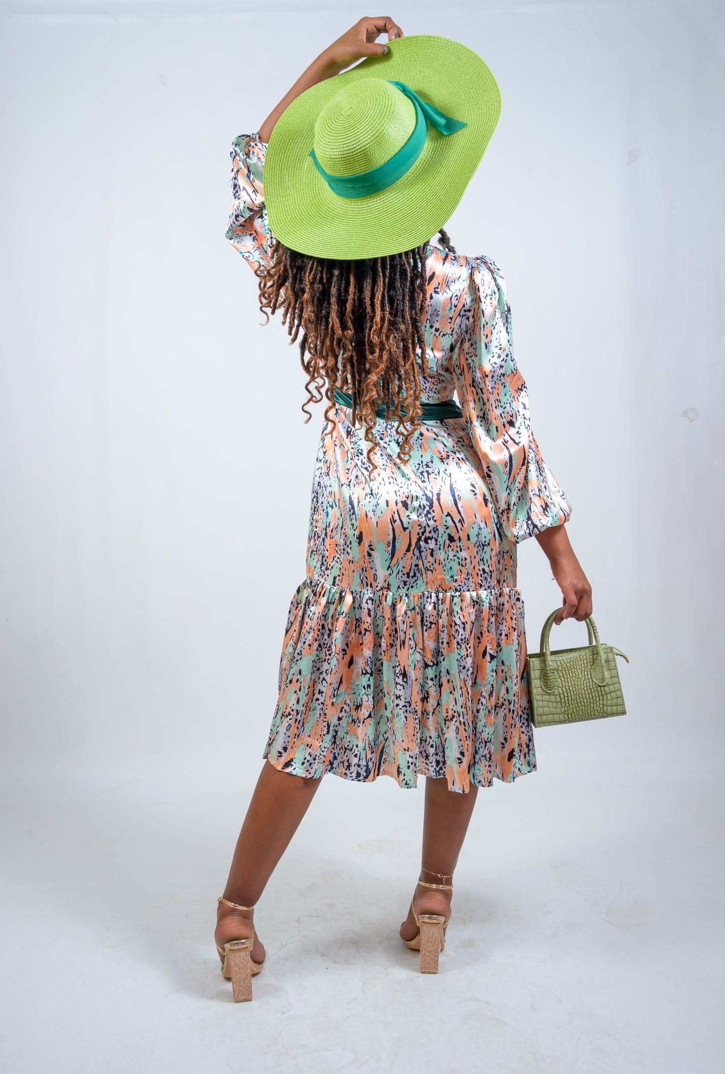 Ladies High Neck Dress