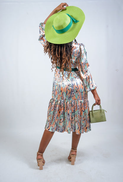 Ladies High Neck Dress