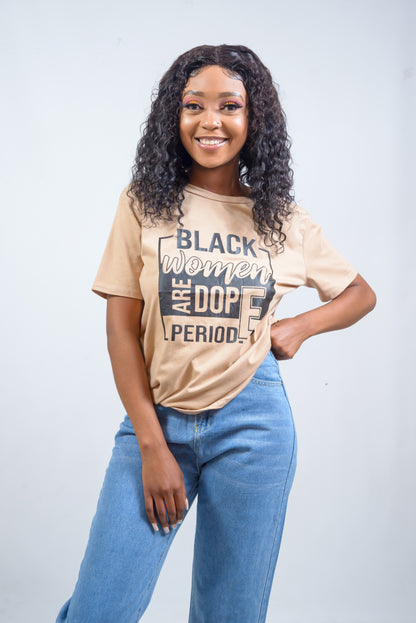 BLACK WOMEN T-SHIRT
